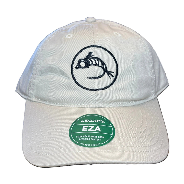 6 Panel - Fly Fish Food Logo Hat - Cream