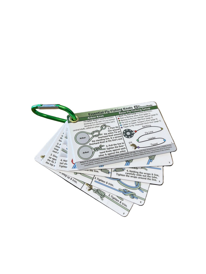 Fly Fishing Knot Cards - Books &amp; Videos Etc. - Fly Fish Food