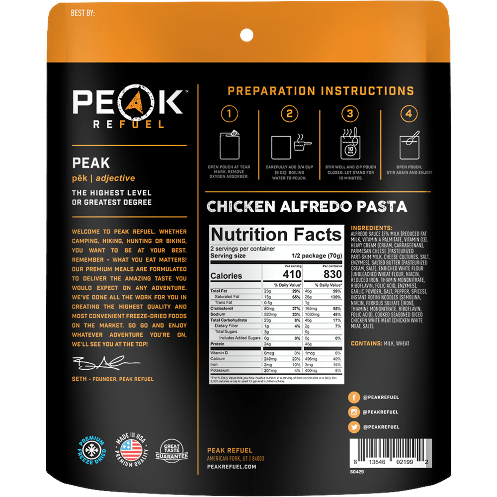 Chicken Alfredo - Food &amp; Beverage - Fly Fish Food