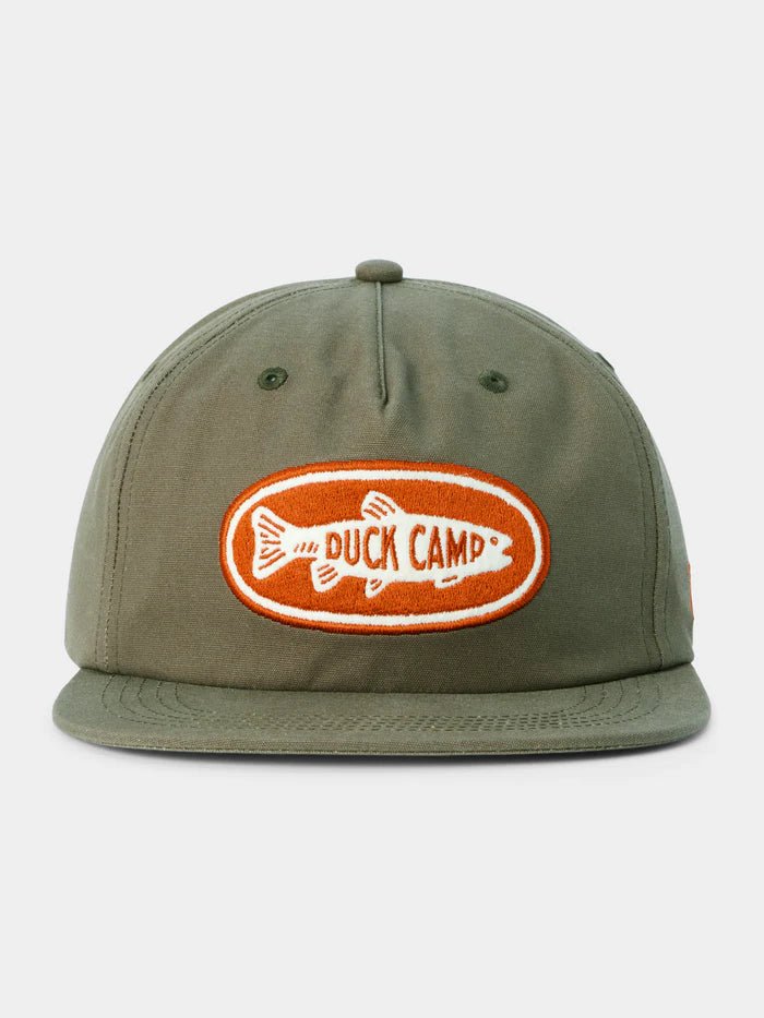 Duck Camp Angler Waxed Hat - Dark Olive - Hats - Fly Fish Food
