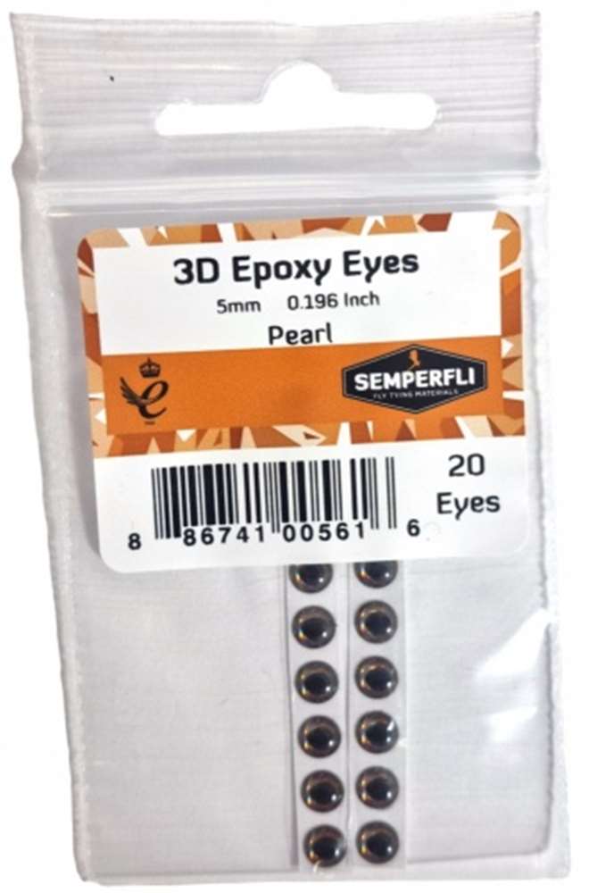 Semperfli 3D Epoxy Eyes - Eyes - Fly Fish Food