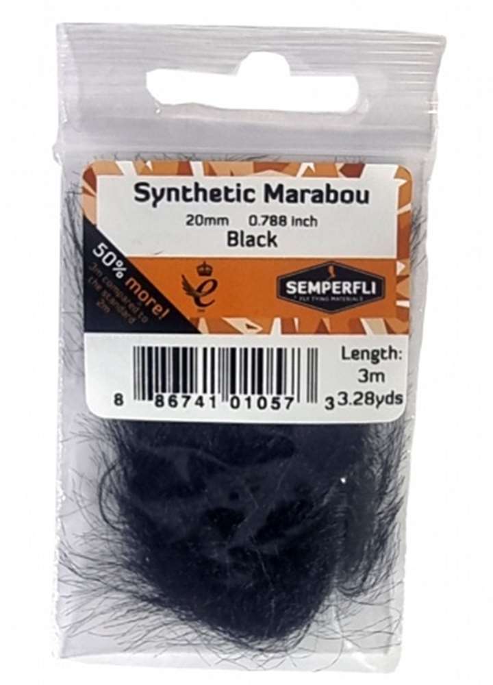 Semperfli Synthetic Marabou 20mm - Misc. Synthetics - Fly Fish Food