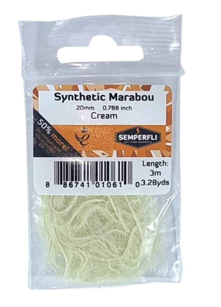 Semperfli Synthetic Marabou 20mm - Misc. Synthetics - Fly Fish Food
