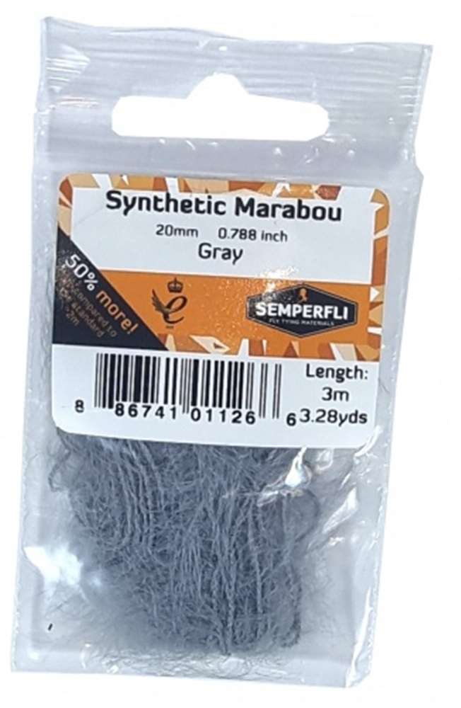 Semperfli Synthetic Marabou 20mm - Misc. Synthetics - Fly Fish Food