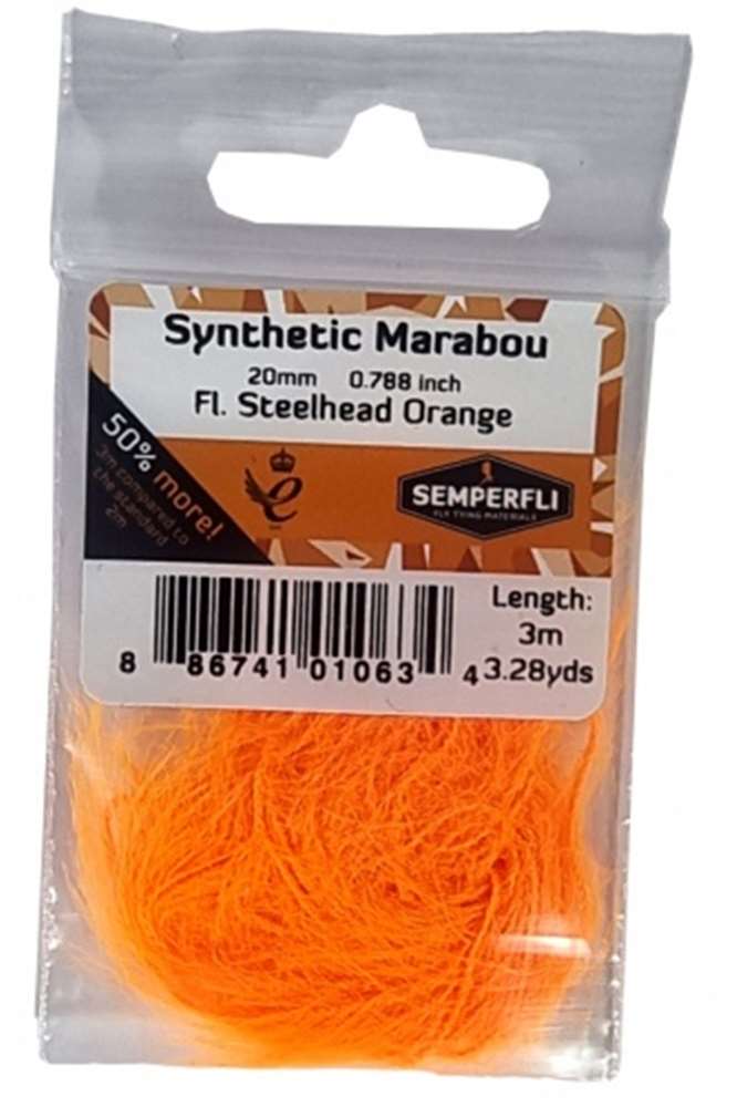 Semperfli Synthetic Marabou 20mm - Misc. Synthetics - Fly Fish Food
