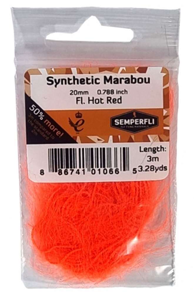 Semperfli Synthetic Marabou 20mm - Misc. Synthetics - Fly Fish Food
