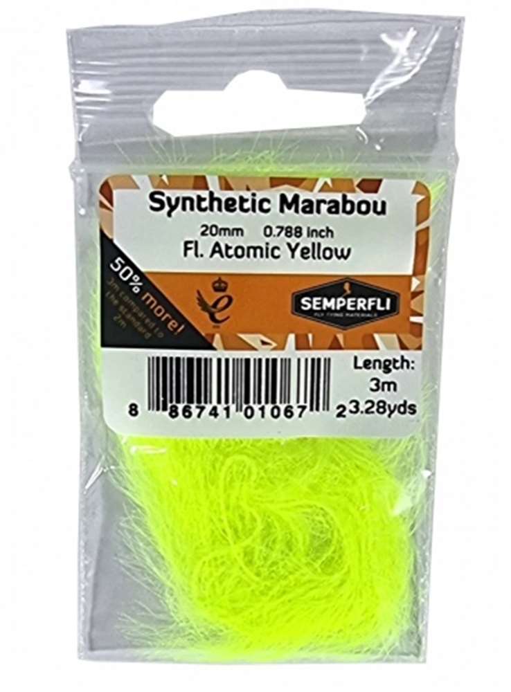 Semperfli Synthetic King Marabou 40mm - Misc. Synthetics - Fly Fish Food