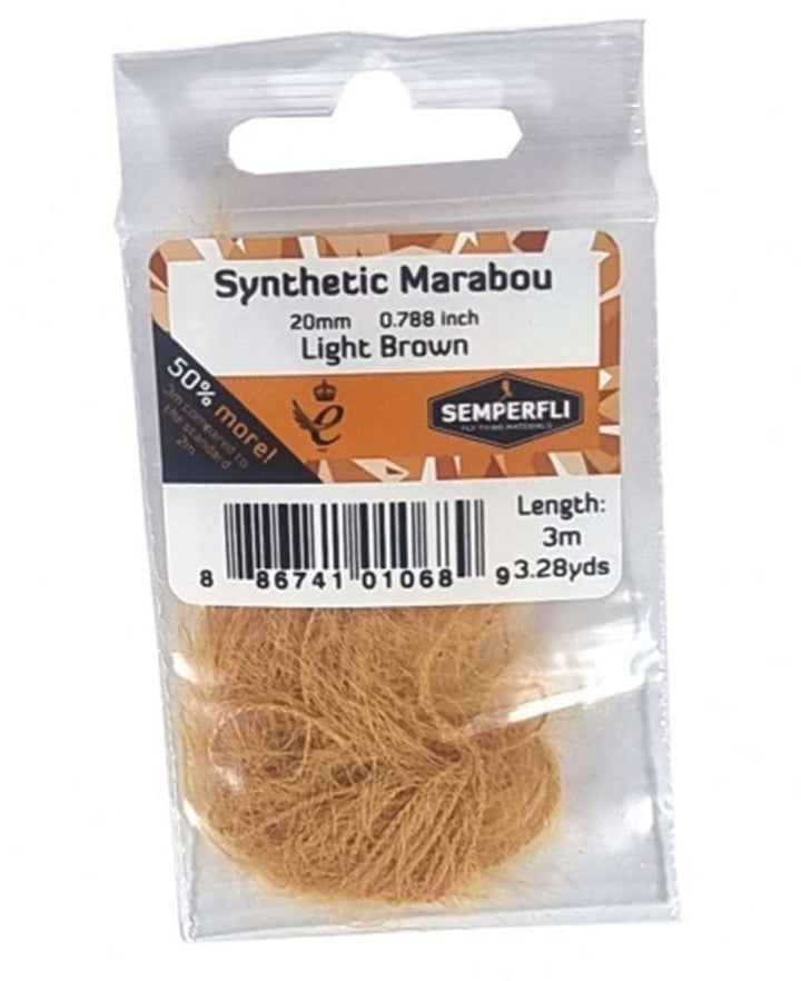 Semperfli Synthetic Marabou 20mm - Misc. Synthetics - Fly Fish Food