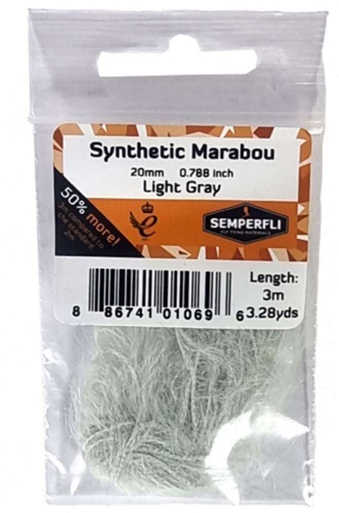 Semperfli Synthetic Marabou 20mm - Misc. Synthetics - Fly Fish Food