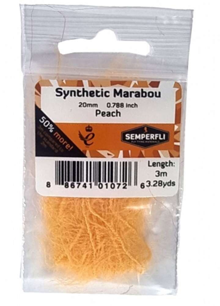 Semperfli Synthetic Marabou 20mm - Misc. Synthetics - Fly Fish Food
