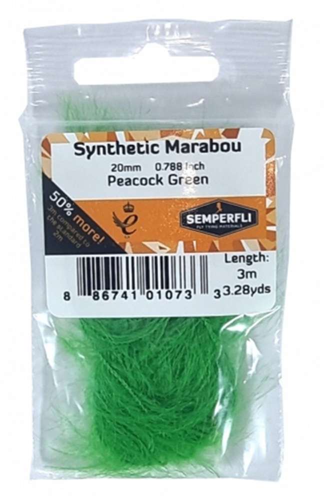 Semperfli Synthetic Marabou 20mm - Misc. Synthetics - Fly Fish Food
