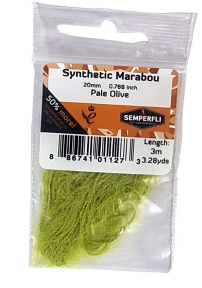 Semperfli Synthetic Marabou 20mm - Misc. Synthetics - Fly Fish Food