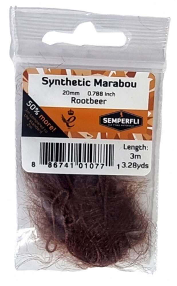 Semperfli Synthetic Marabou 20mm - Misc. Synthetics - Fly Fish Food