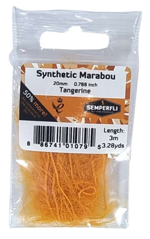 Semperfli Synthetic Marabou 20mm - Misc. Synthetics - Fly Fish Food