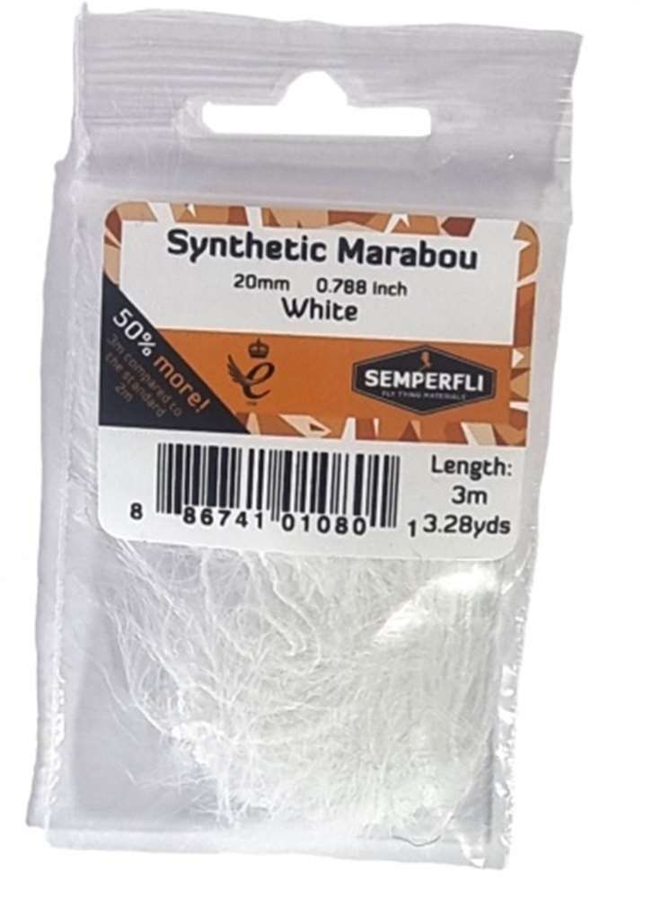 Semperfli Synthetic Marabou 20mm - Misc. Synthetics - Fly Fish Food