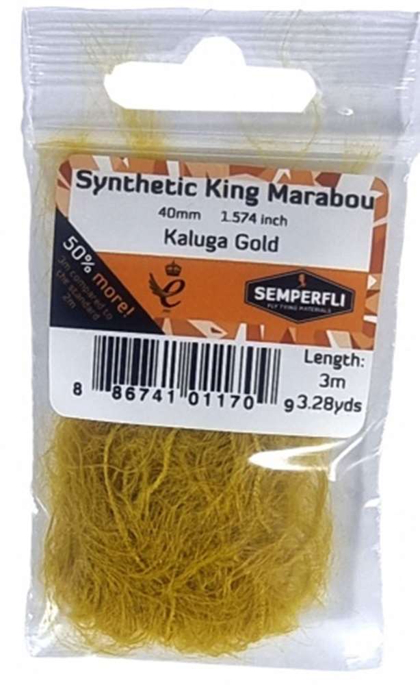 Semperfli Synthetic King Marabou 40mm - Misc. Synthetics - Fly Fish Food