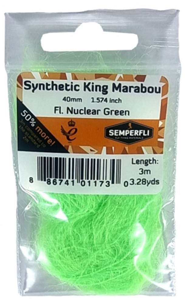Semperfli Synthetic King Marabou 40mm - Misc. Synthetics - Fly Fish Food