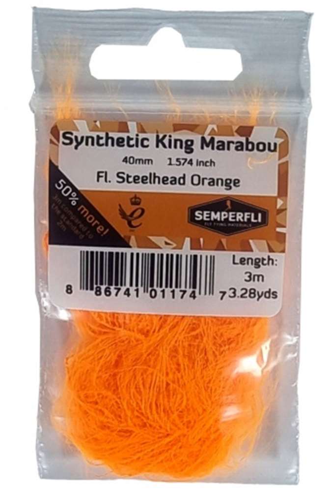 Semperfli Synthetic King Marabou 40mm - Misc. Synthetics - Fly Fish Food