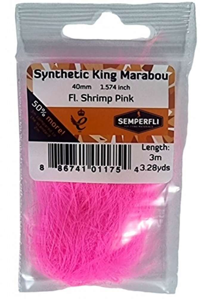 Semperfli Synthetic King Marabou 40mm - Misc. Synthetics - Fly Fish Food
