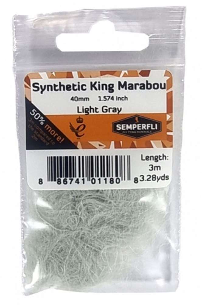 Semperfli Synthetic King Marabou 40mm - Misc. Synthetics - Fly Fish Food