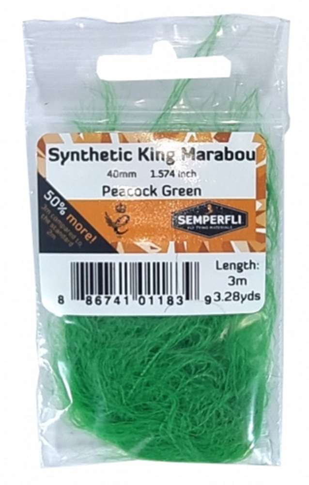 Semperfli Synthetic King Marabou 40mm - Misc. Synthetics - Fly Fish Food