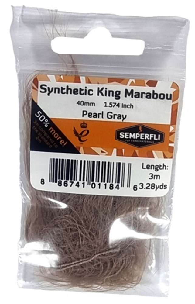 Semperfli Synthetic King Marabou 40mm - Misc. Synthetics - Fly Fish Food