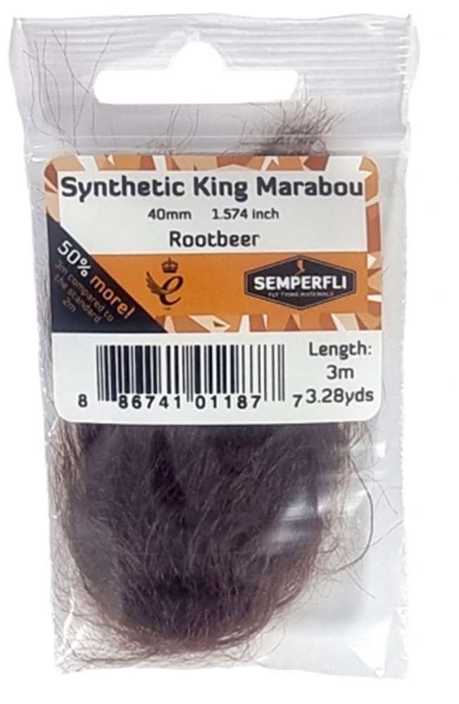 Semperfli Synthetic King Marabou 40mm - Misc. Synthetics - Fly Fish Food
