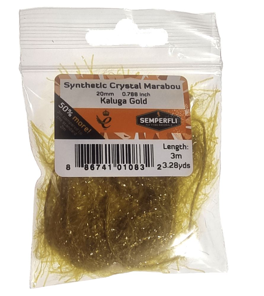 Semperfli Synthetic Crystal Marabou - Misc. Synthetics - Fly Fish Food