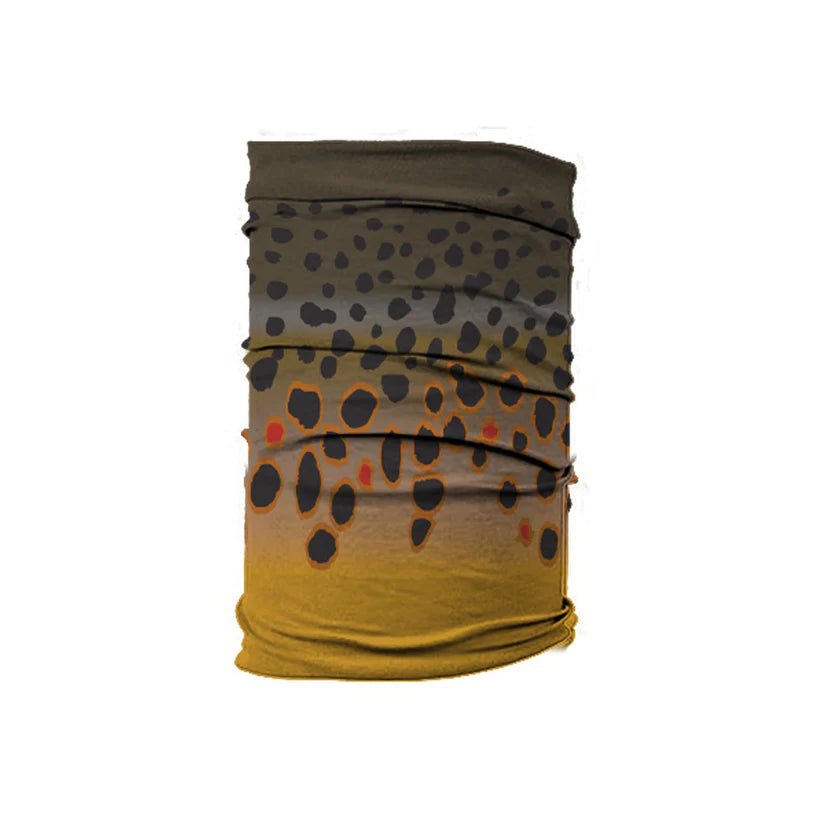 RepYourWater - Brown Trout Skin Sun Gaiter - On Water Accessories - Fly Fish Food