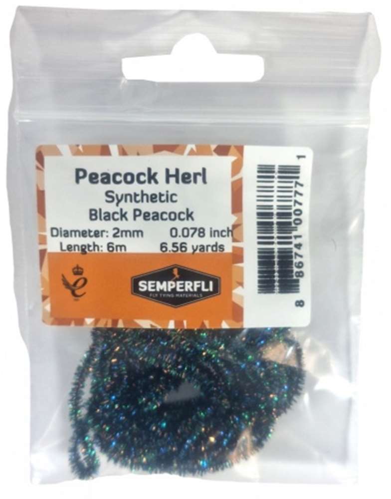 Semperfli Synthetic Peacock Herl - Chenille - Fly Fish Food