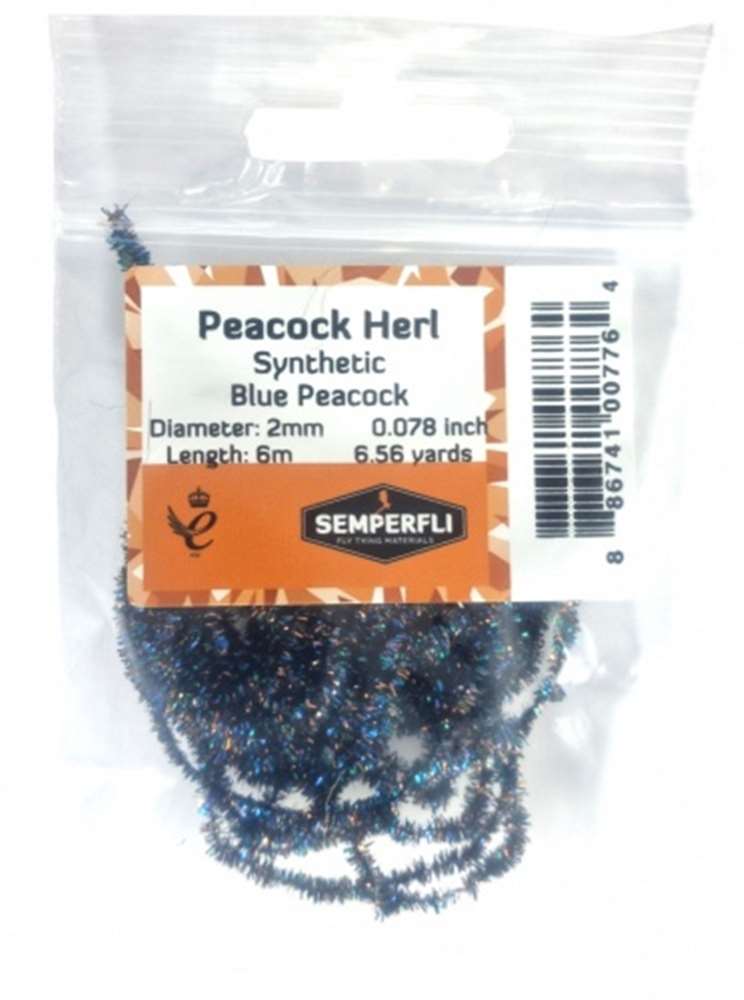 Semperfli Synthetic Peacock Herl - Chenille - Fly Fish Food
