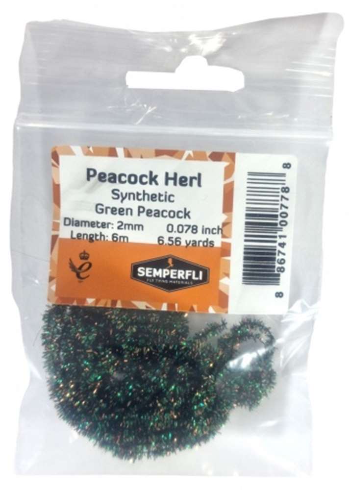 Semperfli Synthetic Peacock Herl - Chenille - Fly Fish Food