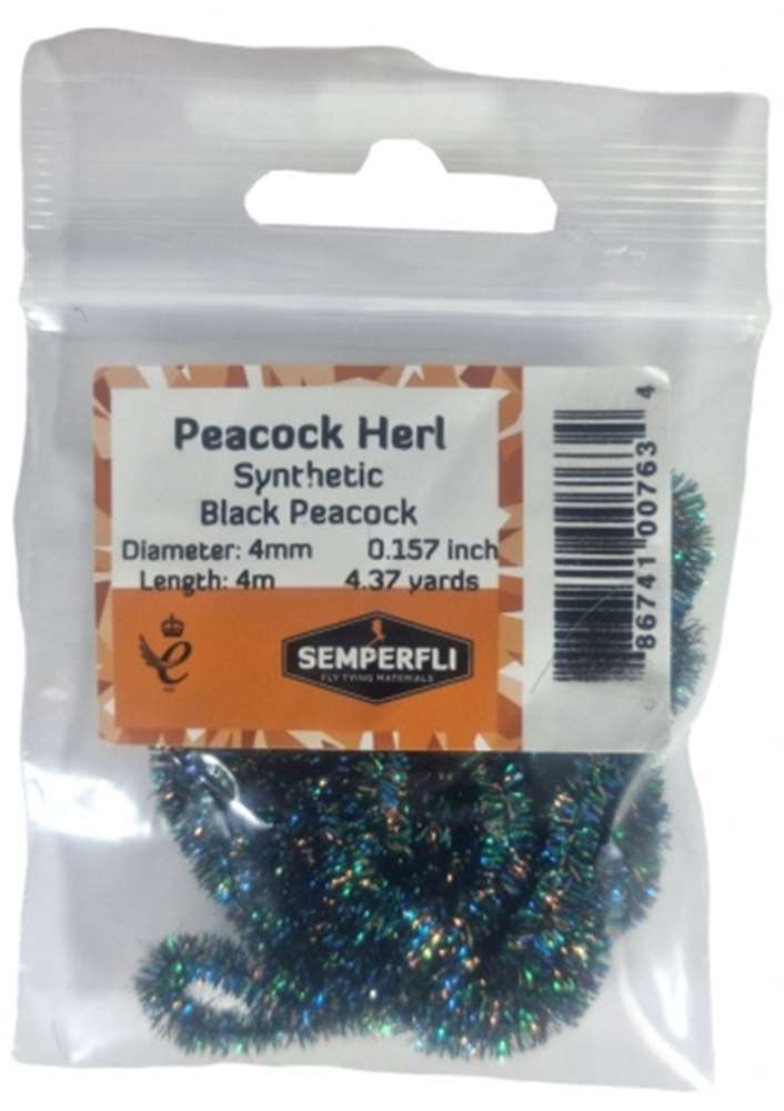 Semperfli Synthetic Peacock Herl - Chenille - Fly Fish Food