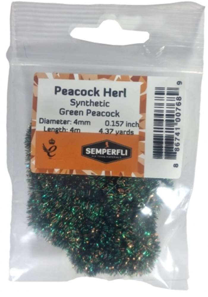Semperfli Synthetic Peacock Herl - Chenille - Fly Fish Food