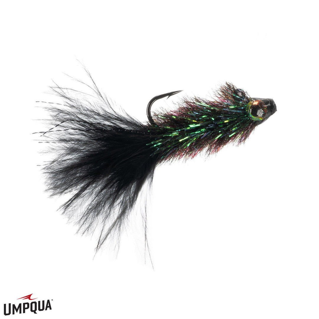 Balanced $ Minnow - Black - Flies - Fly Fish Food