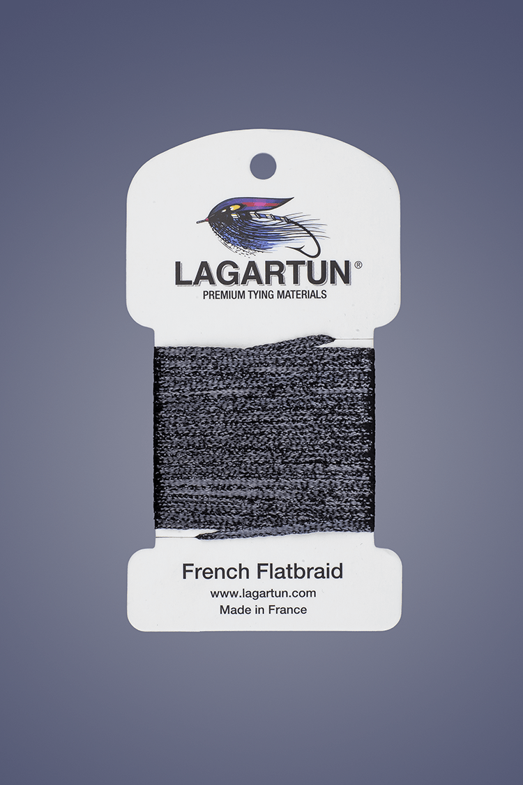 Lagartun Flatbraid - Wire , Tinsel &amp; Lead - Fly Fish Food