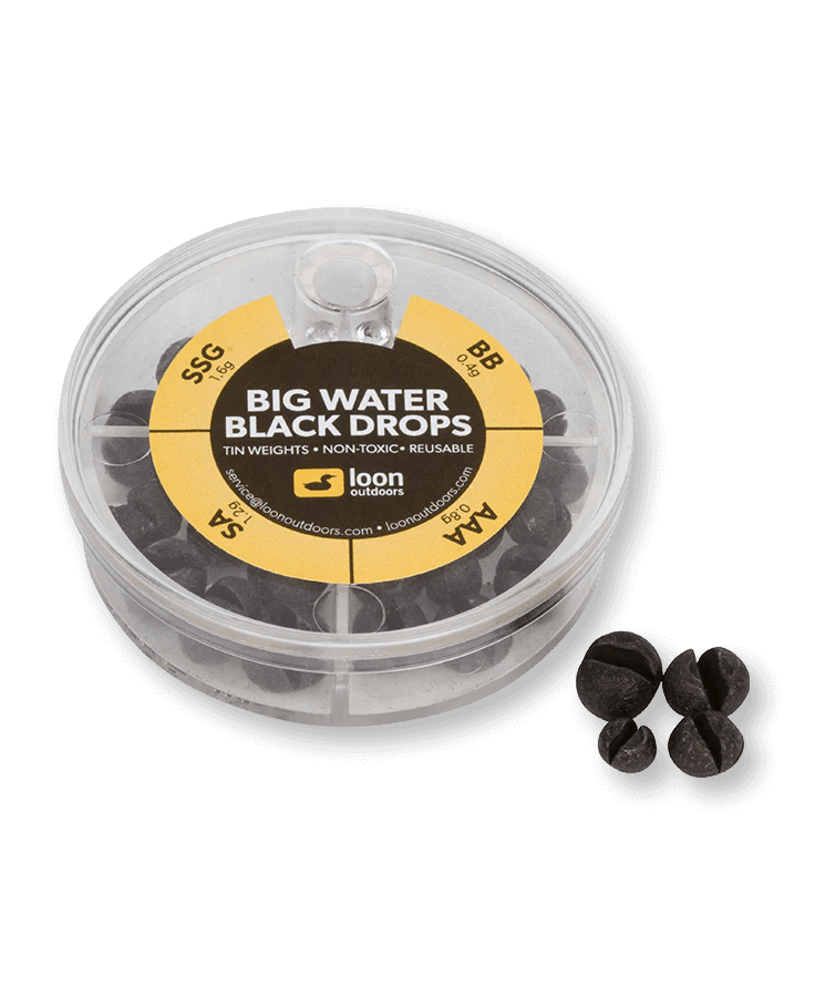 Loon Tin Drops 4 Division (Big Water) - Tippet, Leader & Accessories - Fly Fish Food