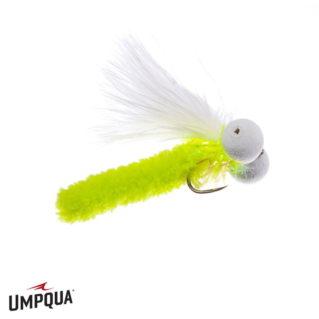 Booby Mop Chartreuse/White - 10 - Flies - Fly Fish Food