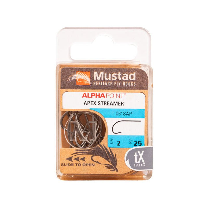 Mustad - Apex Streamer Hook C61SAP - Hooks &amp; Shanks - Fly Fish Food