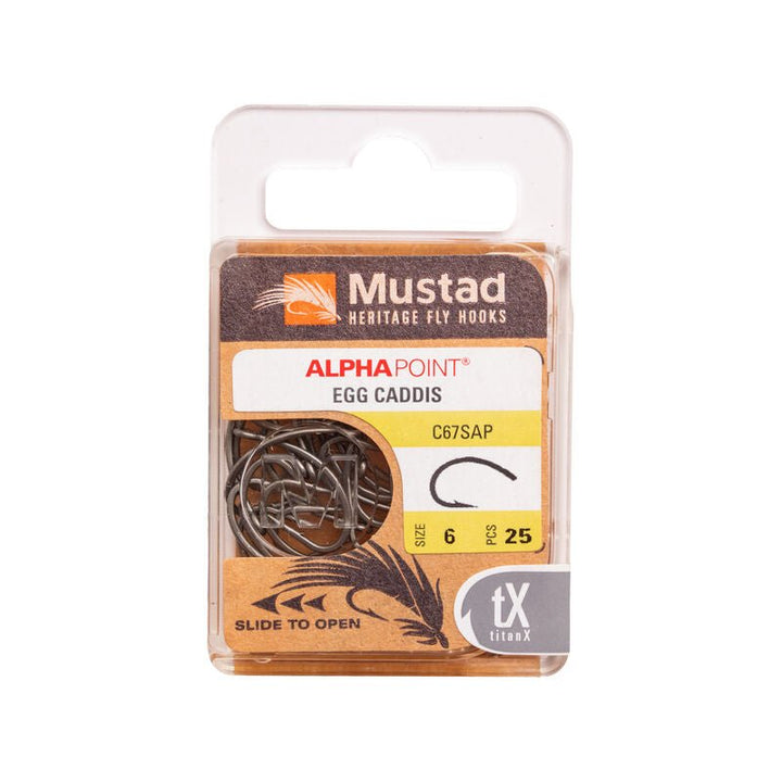 Mustad - Egg/Caddis Hook C67SAP - Hooks &amp; Shanks - Fly Fish Food