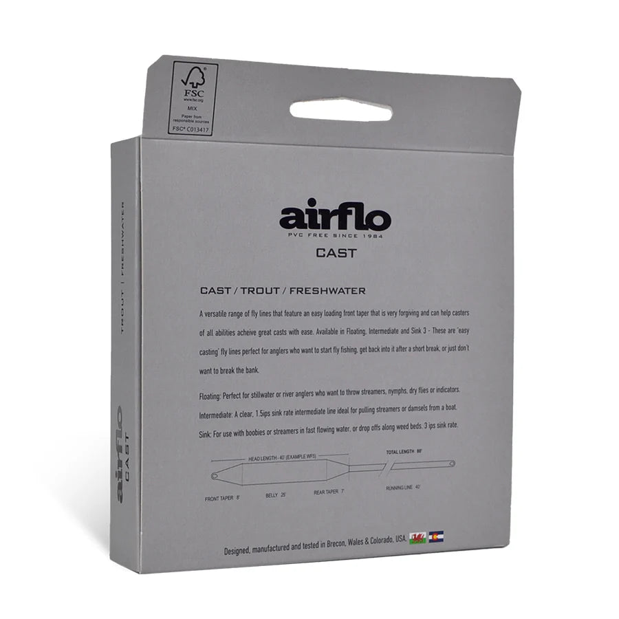 Airflo Cast - Performance Taper - Fly Lines - Fly Fish Food