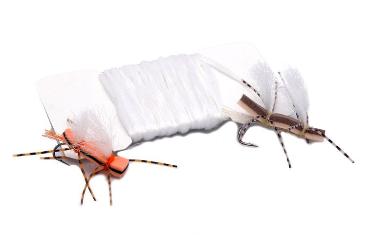 Chubby White Wing Material - Yarn - Fly Fish Food