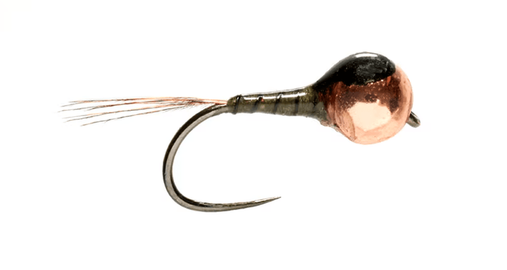 Weiss Baetis Pellet Anchor Dark Olive Barbless - Flies - Fly Fish Food