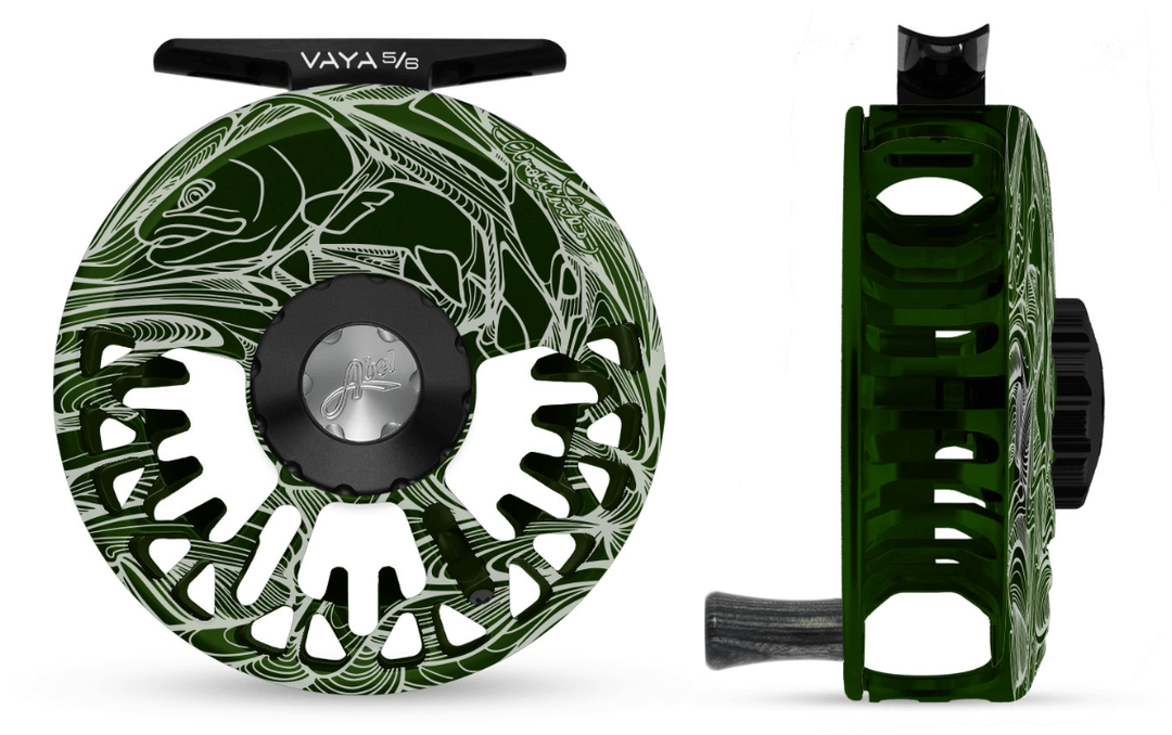 Abel Vaya - Deep Green - Larko Trout 5/6 - Reels - Fly Fish Food