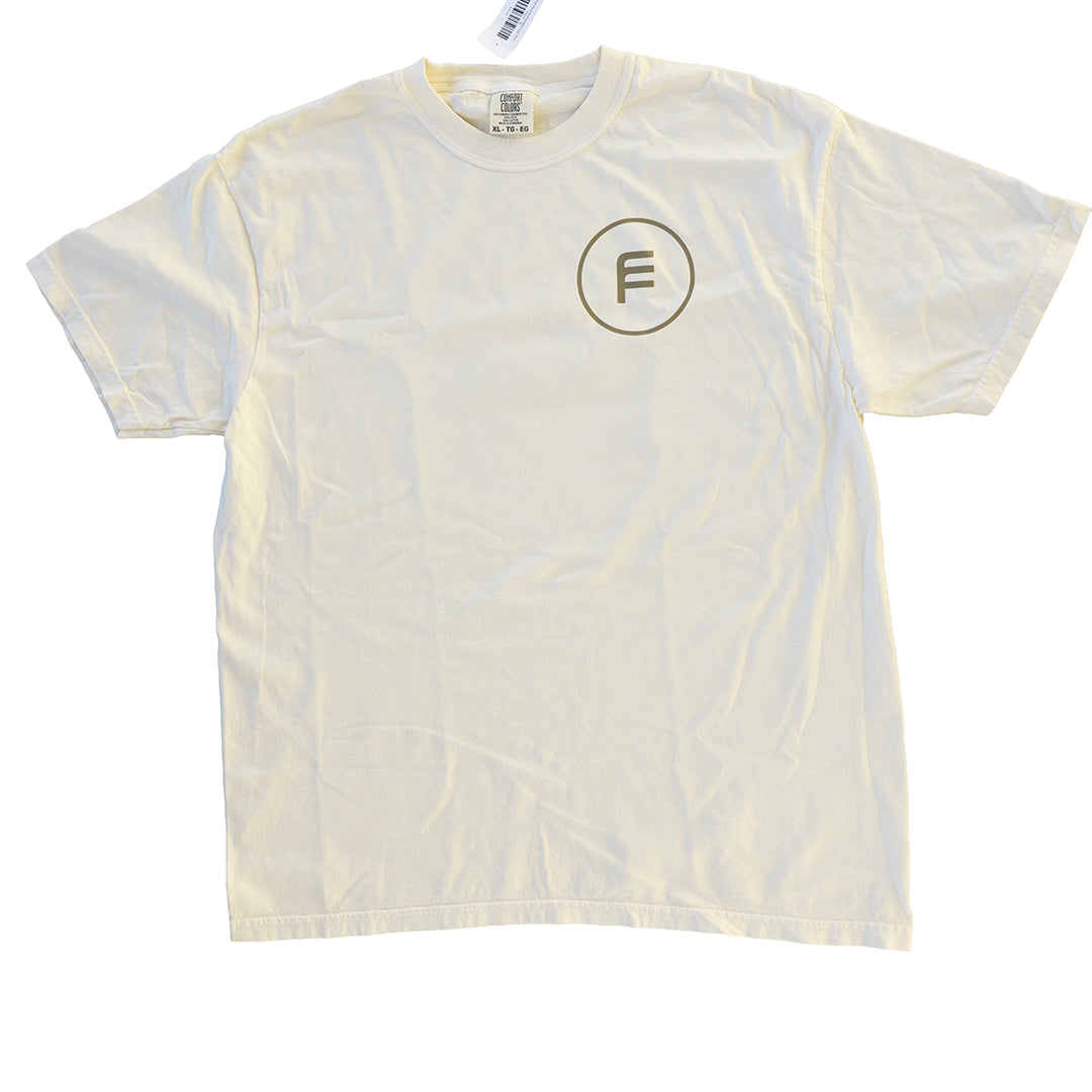 Fly Fish Food Anniversary Logo Shirt - Cream