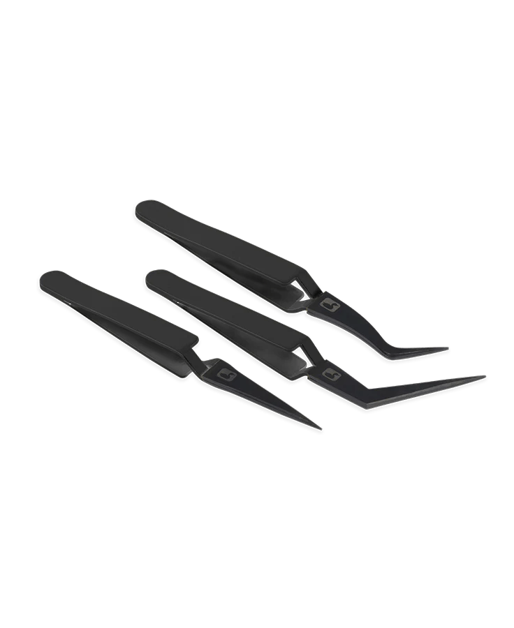 Loon D - Loop Tweezer Kit - Black - Tools &amp; Vises - Fly Fish Food