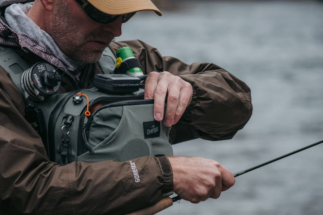 Umpqua Swiftlink Overlook Chest Pack - Sage - Packs &amp; Bags - Fly Fish Food