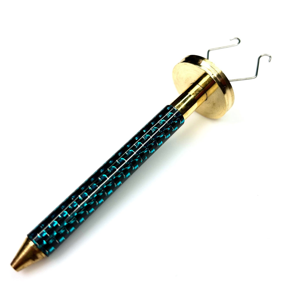 Dr. Slick - Carbon Fiber Handle Jumbo - Dubbing Twister w/Half Hitch Tool - Tying Tools - Fly Fish Food