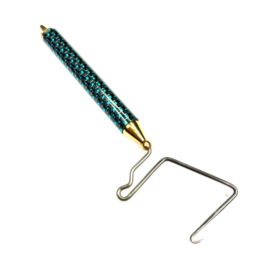 Dr. Slick - Carbon Fiber Handle Jumbo - Whip Finisher w/Half Hitch Tool - Tying Tools - Fly Fish Food