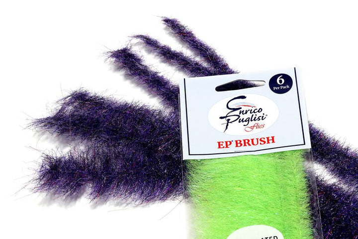 EP Articulated Brush Set - Synthetic Fibers &amp; Flash - Fly Fish Food